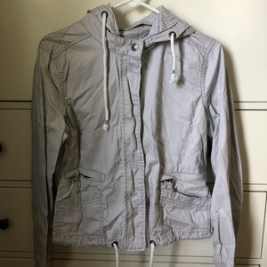 Lightweight Jacket with Detachable Hood